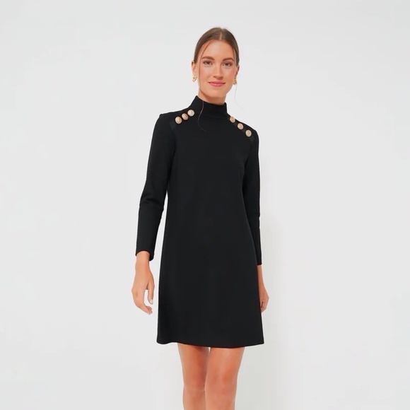 Tuckernuck the mod Ellie black mini dress - Picture 1 of 16